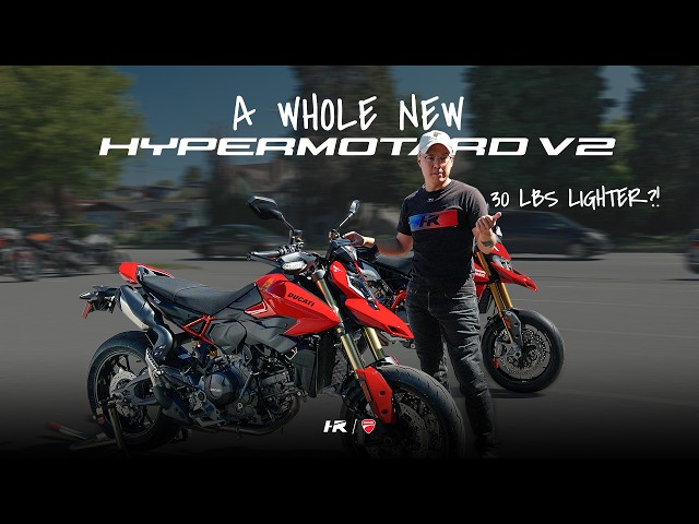 Ducati #2026HypermotardV2 vs #hypermotard950 SP | What Changed?