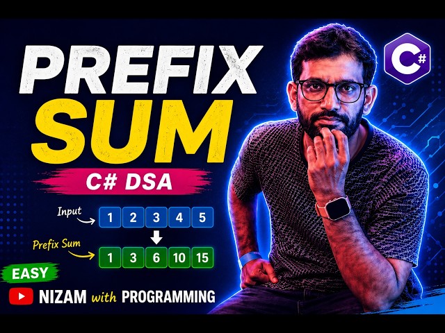 Prefix Sum in C#  DSA Interview Preparation