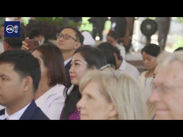 Phnom Penh Cambodia Temple opens its doors, first in country