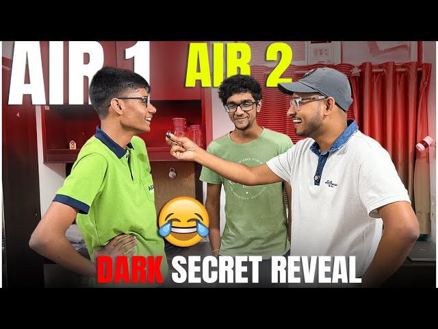 Dark Secrets of IIT JEE AIR 1 & AIR 2 Exposed🤫