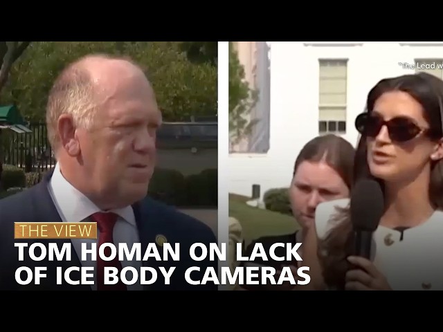 Tom Homan On Lack Of ICE Body Cameras | The View