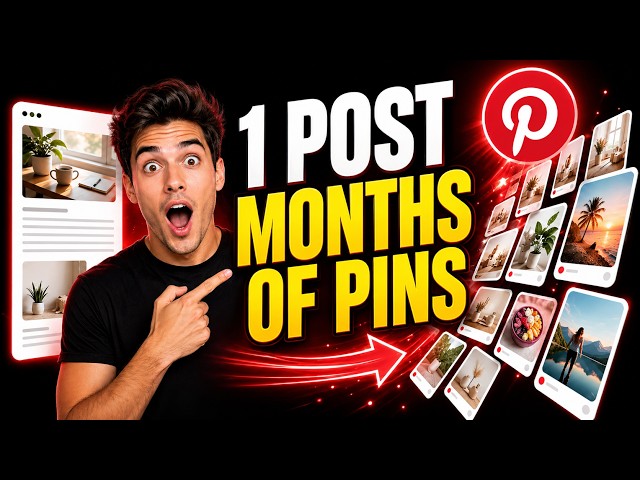 Pinterest Automation: How One Blog Post Turns Into Months of Pins