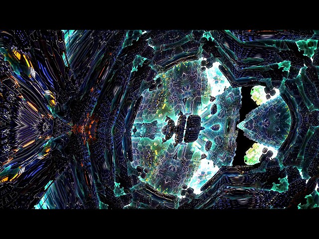 Mind-Melting Fractal Journey. [Audiovisual ASMR]