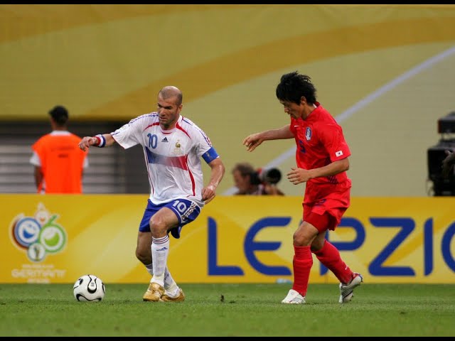 Zidane vs South Korea (2006 FIFA World Cup Group Stage 2R)