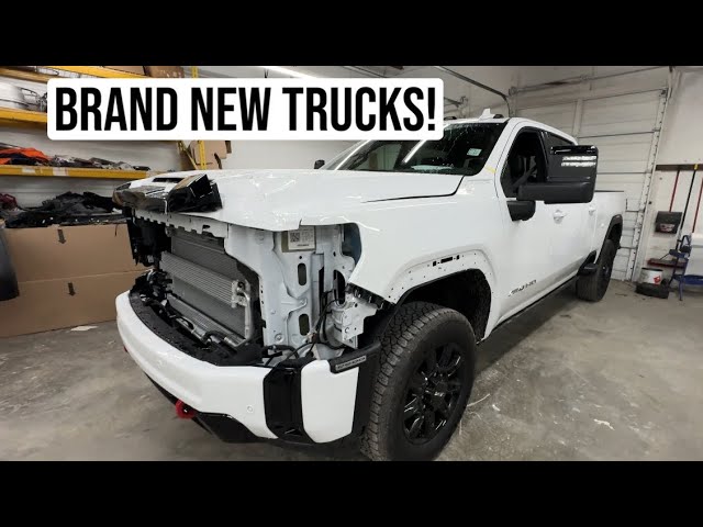 2025 Chevy 2500 HD Gets Frame Repair On The Frame Machine!!