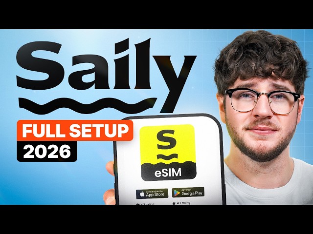Saily eSim Setup Tutorial 2026 - Step by Step