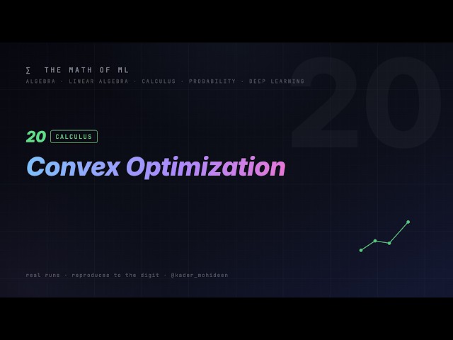 20. Gradient Descent | Maths for Machine Learning