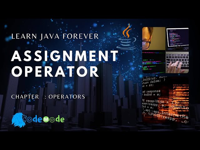 Assignment operator in Java | = operator in java | Java