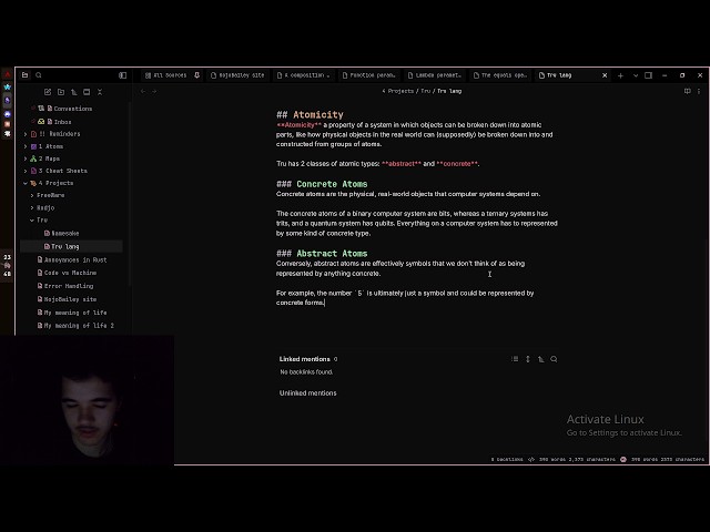 Thinking about Atomic Design in Programming Languages
