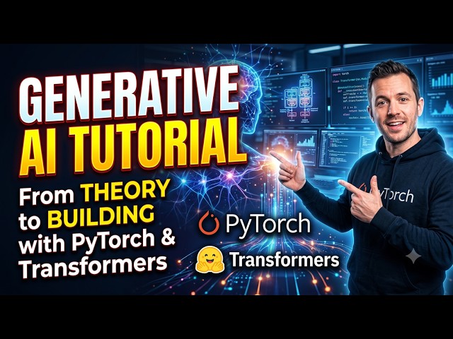 Generative AI Tutorial: From Theory to Building with PyTorch & Transformers