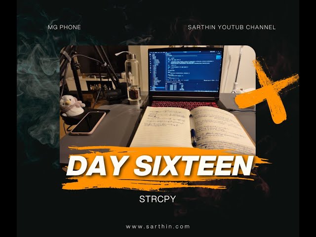 Day 16 - စာသားတွေကို Copy ယူခြင်း (ft_strcpy) 📋