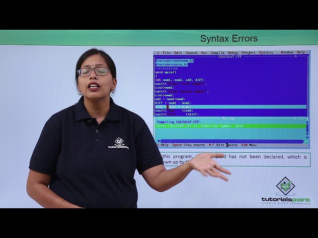 Software Syntax Errors