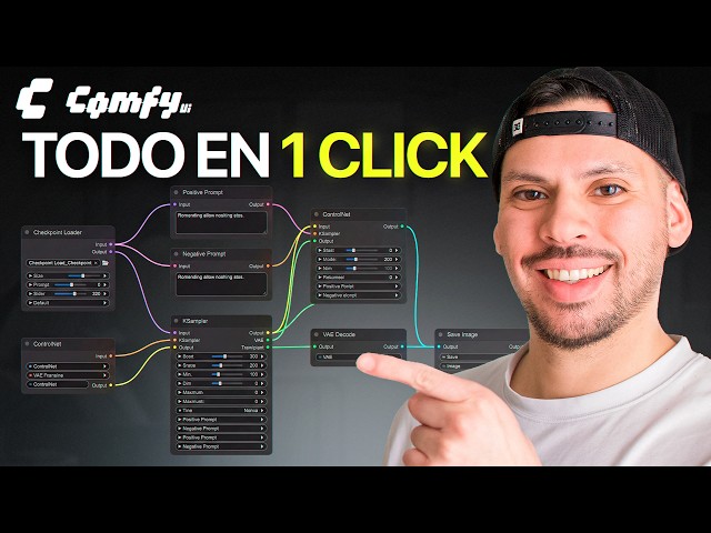 Consigue ComfyUI con UN CLICK! (Más fácil que nunca)