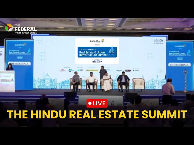 LIVE | Real Estate & Urban Infrastructure Summit 2026: Shaping the Future of Urban India | The Hindu