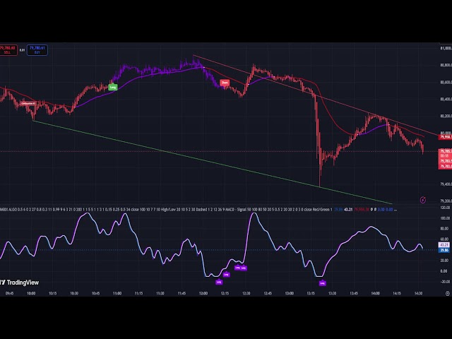Bitcoin Live Educational Alert Signals | Long & Short Using Sumbix Algo