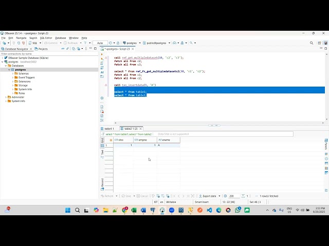 Part 81 - PostgreSQL - PL pgSQL - Transaction Insert Procedure By Ramesh Babu Bollu