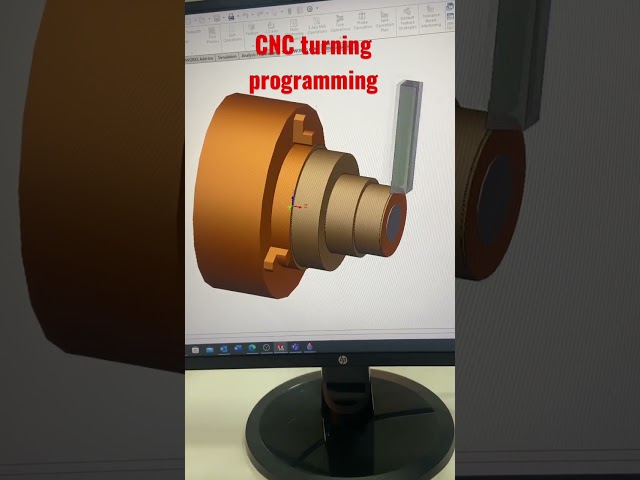 CNC Turning programming in solidworks #solidworks #solidworks3d #design #cncmachine #cncturning