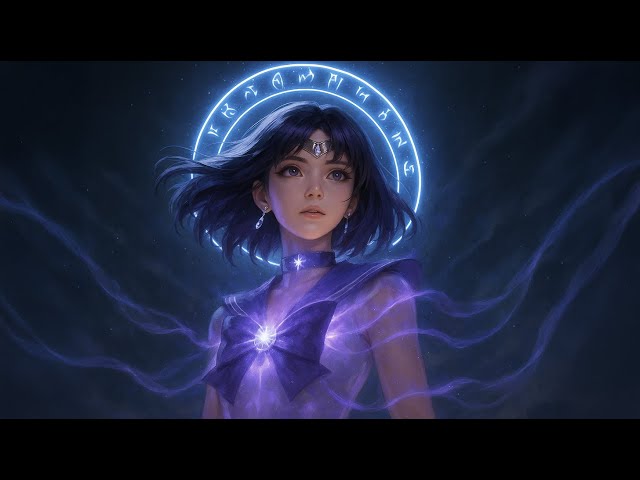 Sailor Saturn semi-real AI transformation