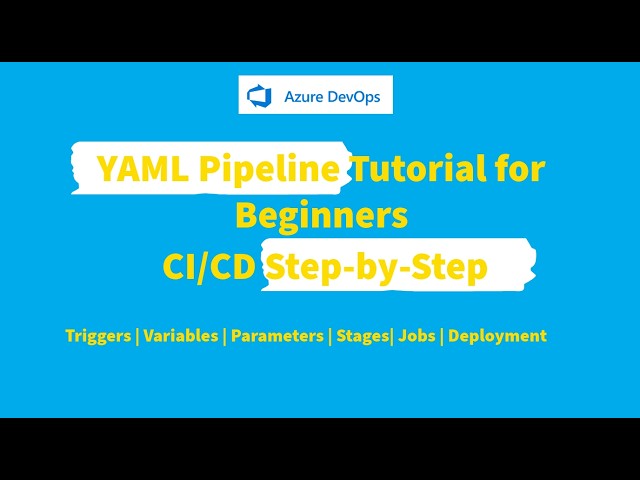 45.Azure DevOps YAML Pipeline Tutorial for Beginners | CI/CD Step-by-Step