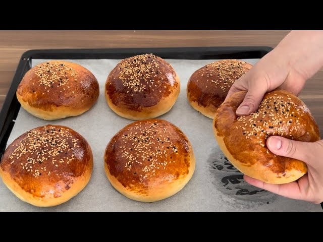 Incredible! The best homemade burger buns recipe!