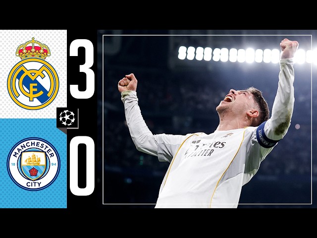 RESUMEN | Real Madrid 3-0 Manchester City | Champions League