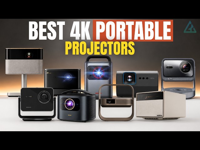 [Top 10] Best 4K Portable Projectors 2026 - Best for Movies, Gaming & Travel!