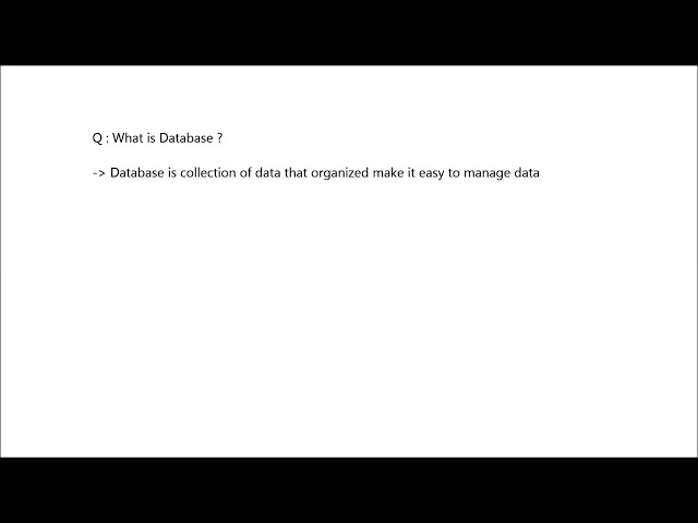 SQL Server Tutorial -step by step