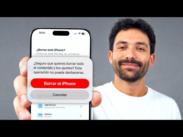 Cómo RESTAURAR un iPhone de fábrica paso a paso ⚙️