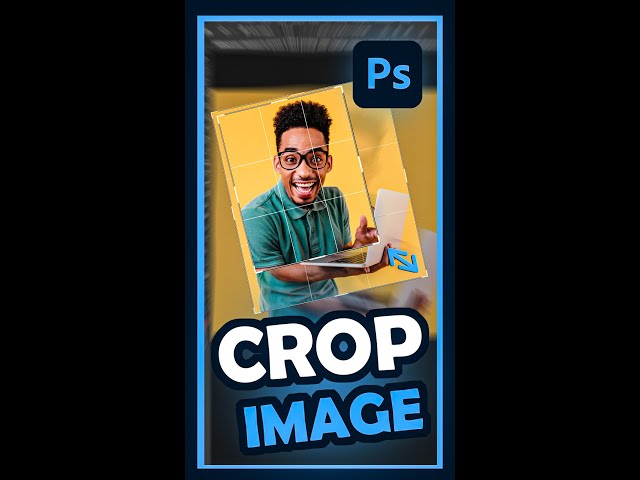 how to crop an image in photoshop tutorial For Beginners
