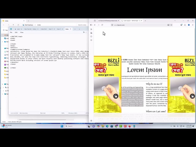 Basic Html Tutorial Summary Details Select Tag | HTML Details and Summary Tags Tutorial