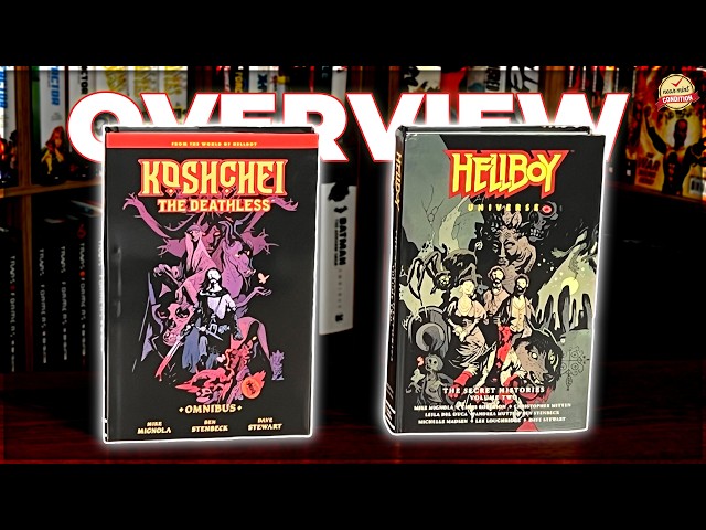 Koshchei the Deathless Omnibus & Hellboy Universe: The Secret Histories Volume 2 HC Overview