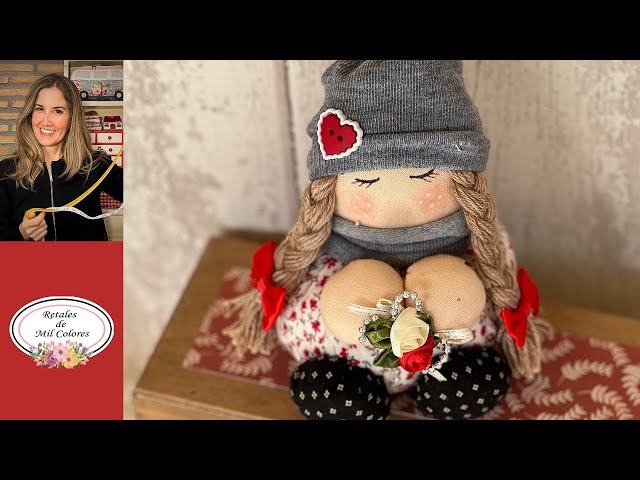 Muñeca de tela más fácil de lo que piensas. #patrones #gratis  #129