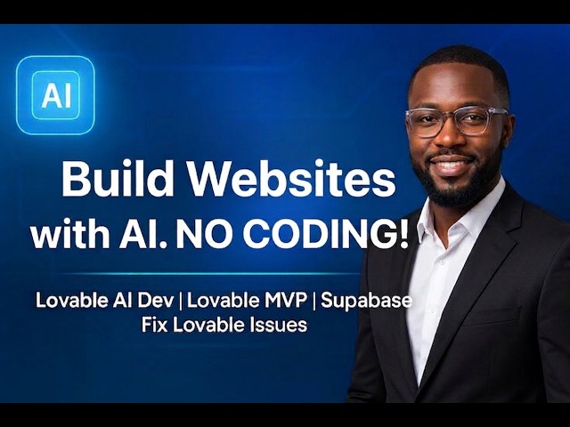 # How to Build a Website with AI (No Coding!) | Lovable AI Tutorial