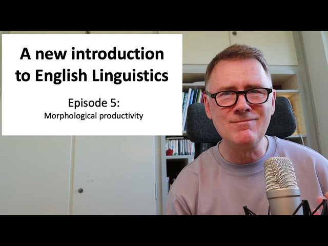 What is morphological productivity?