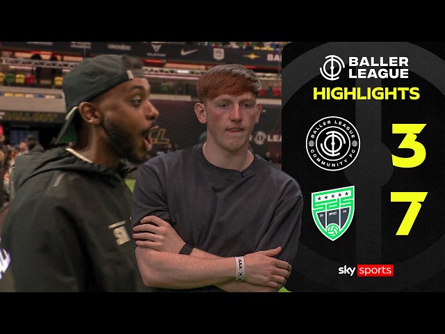 Ginge steps in as INTERIM COACH against SDS 😂 | Community FC 3-7 SDS FC | Baller League Highlights