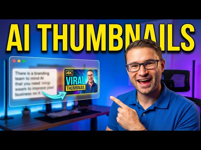 How to Create YouTube Thumbnails with AI using ThumbnailCreator.com AI YouTube Thumbnail Generator