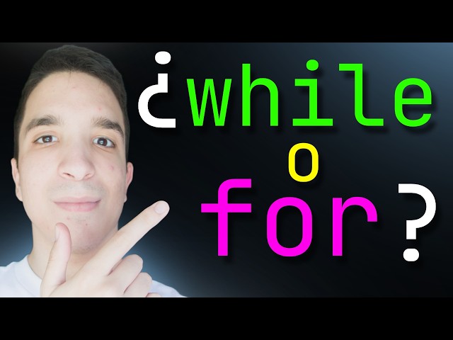 ¿Cuándo usar FOR y cuándo WHILE? | Bucles en Python: FOR, WHILE, break, continue...
