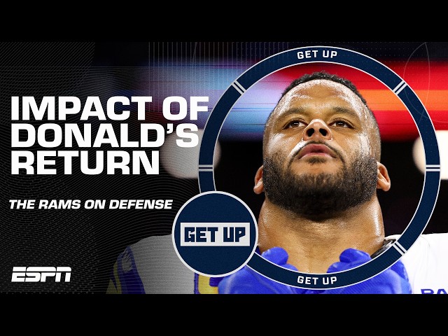 🚨 AARON DONALD IS BACK 🚨 PERFECT SEASON ahead for the Rams?! 😱 | Get Up