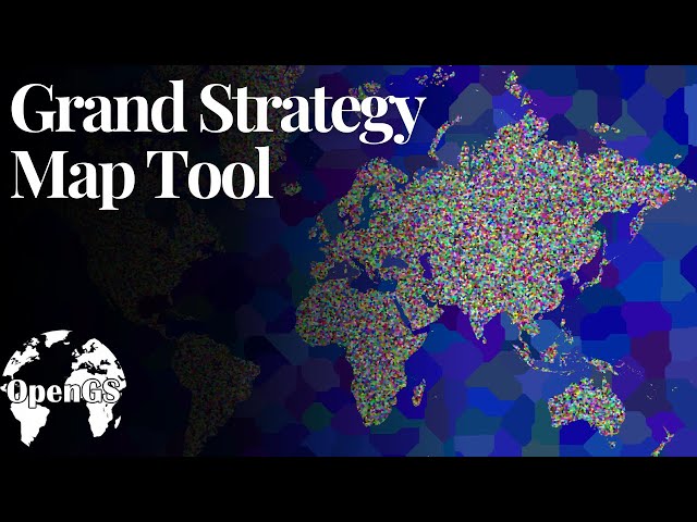Announcement: Open Grand Strategy - Map Tool