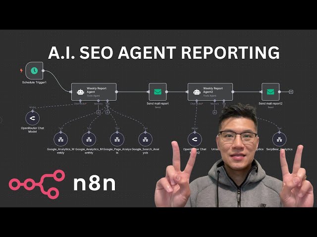 How I built an A.I. SEO Analytics Reporting System with n8n