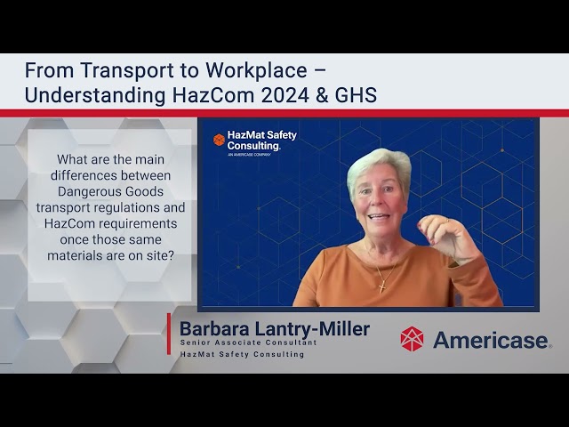 From Transport to Workplace – Understanding HazCom 2024 & GHS