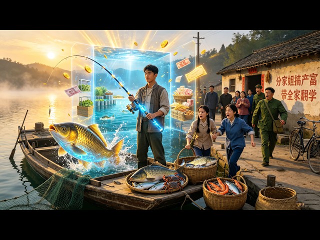[Multi SUB] ｜他重回77年救姐妹得空间异能鱼竿，钓奇鱼暴富分家搞水产碾压仇人，帮姐妹求学抓住时代机遇带全家翻身！#剧能充电站 #MiniDrama#精彩大陆短剧