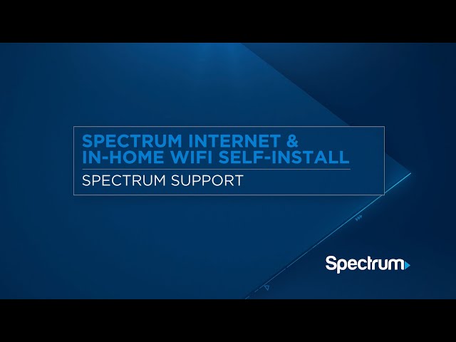 Spectrum Internet & WiFi Setup: Step-by-Step Guide to Modem and Router Installation