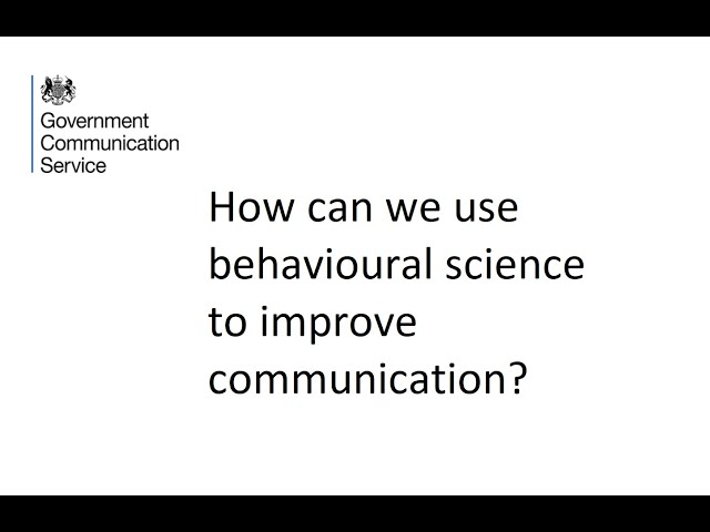 What is behavioural science?