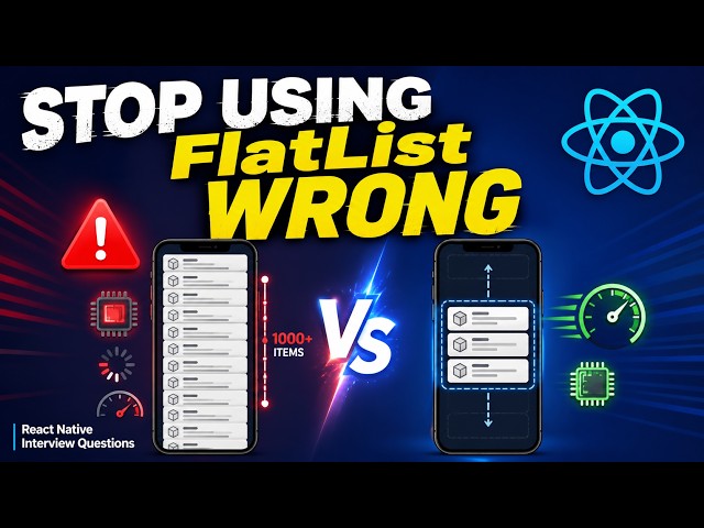 Most Developers Misunderstand FlatList | React Native Interview Questions