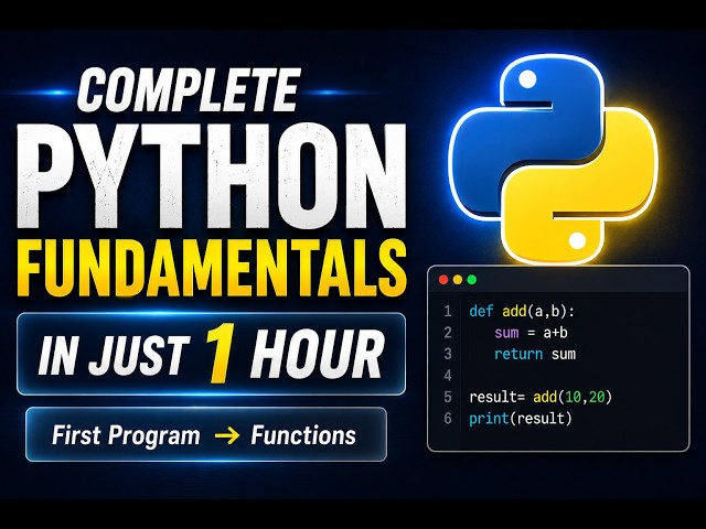 Episode 2: Complete Python Fundamentals