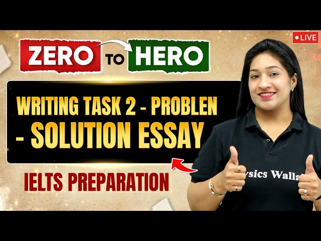 IELTS Writing Task 2 – Problem Solution Essay | Structure, Ideas & Sample Answer | IELTS 2026