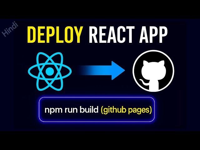How to Deploy a React Vite App to GitHub Pages | Host React Project or Website on GitHub For FREE🔥