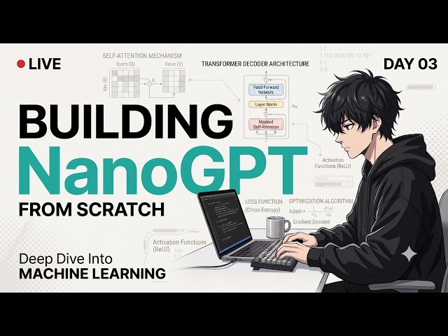 I Was Bored... So I Started Learning Deep Learning 🧠📚 | NanoGPT Day 3