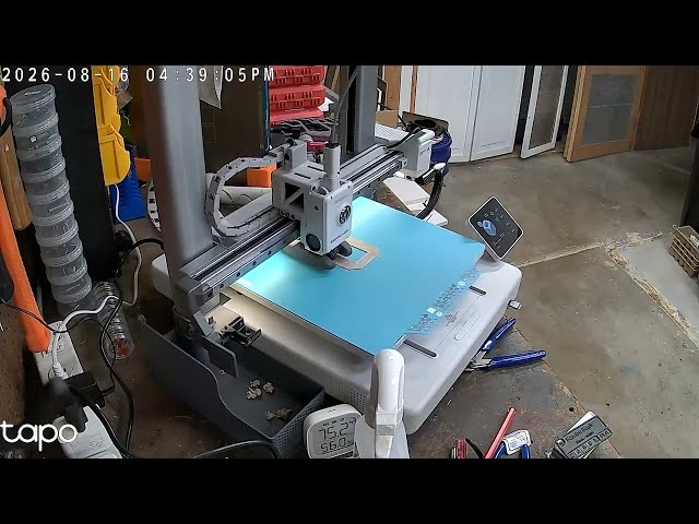 First 15 Minutes of 2.5 Hour Print